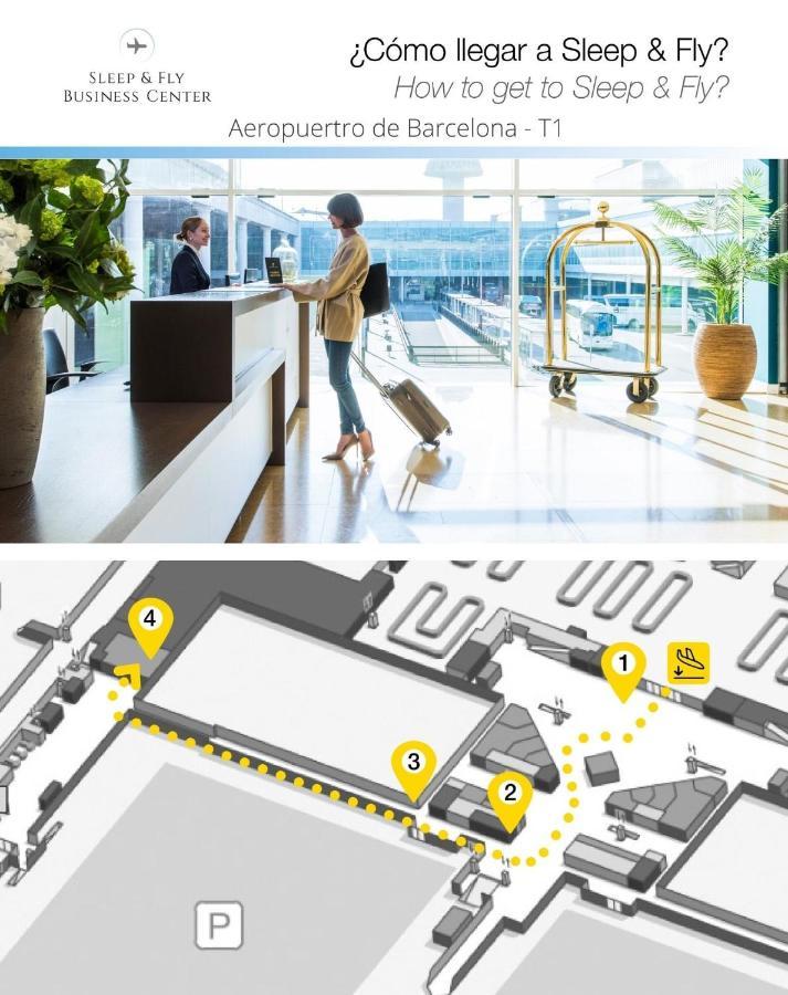 Hotel Sleep&Fly El Prat de Llobregat Exterior foto